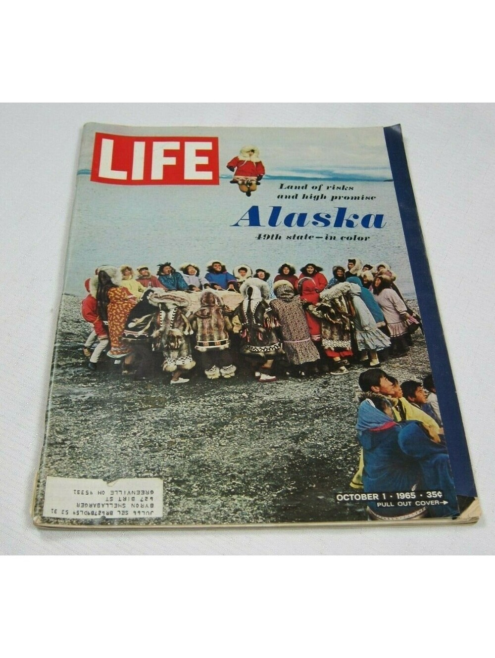 LIFE Magazine October 1, 1965 Alaska 49th State Pakistan India War Mickey Mantle